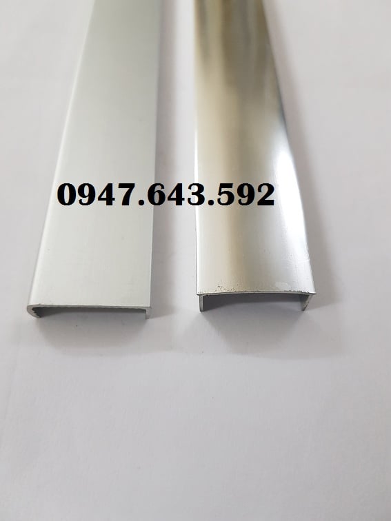 Nẹp nhôm bo viền chữ u